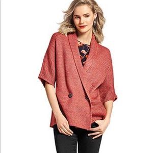 Cabi rosewood cardigan size small